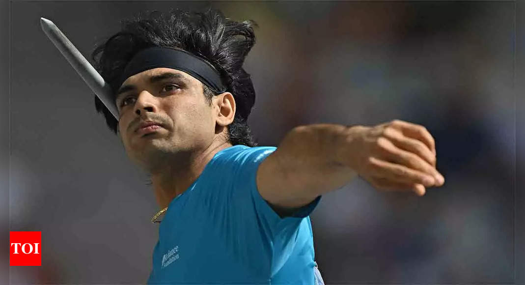Neeraj Chopra qualifies for 2024 Paris Olympics, enters World Championships final with 88.77m throw | More sports News – Times of India
