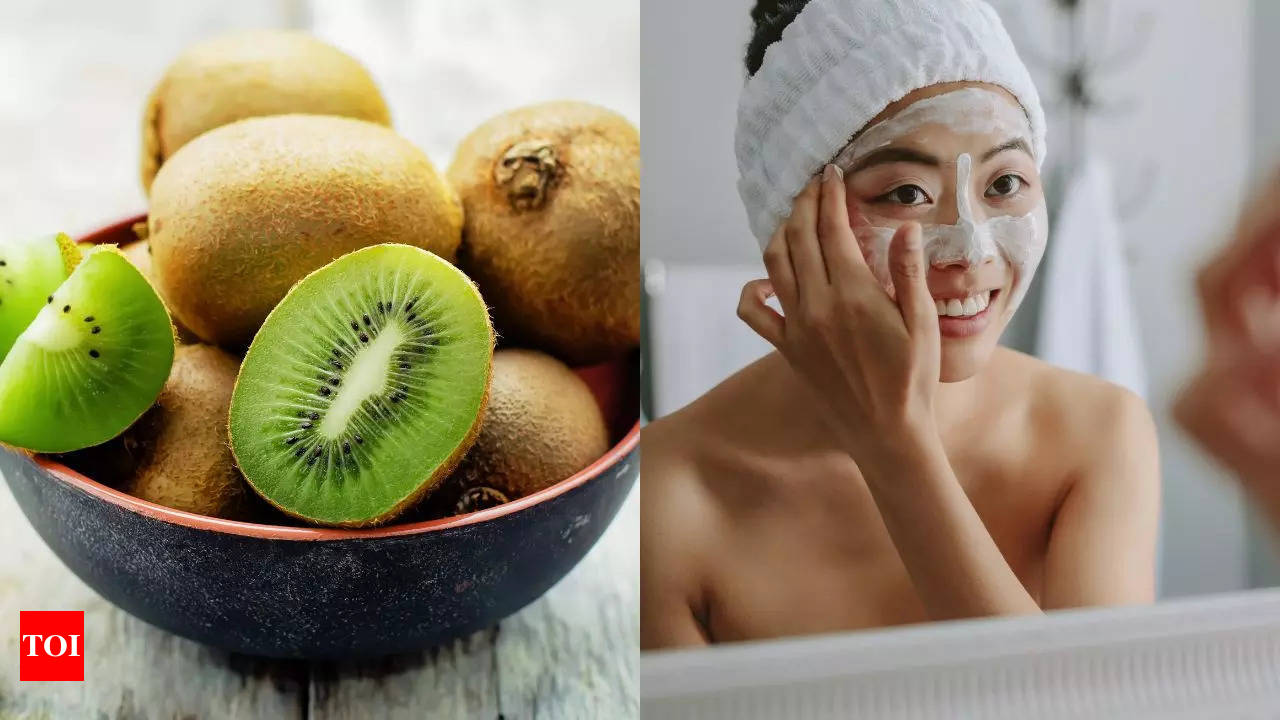 Kiwi face packs for glowing skin - Times of India