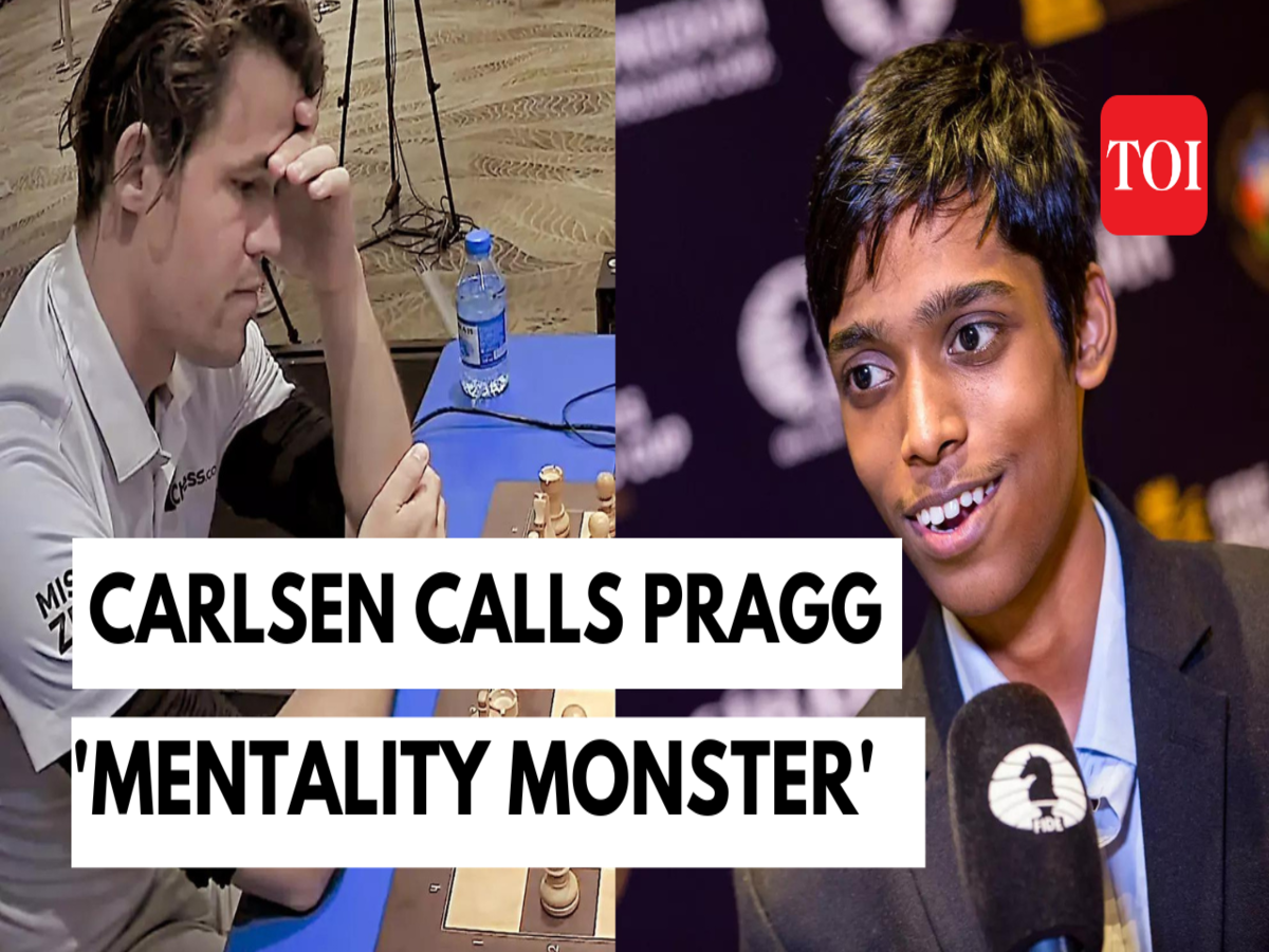 Carlsen calls Pragg 'mentality monster', labels another India star  'strongest' - Hindustan Times