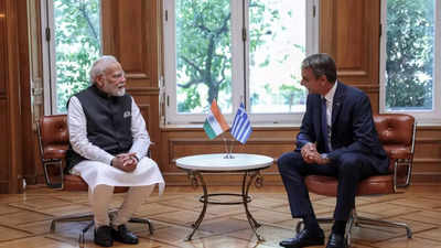 PM Modi visits Greece, the first visit to the country by an Indian prime minister in 40 years