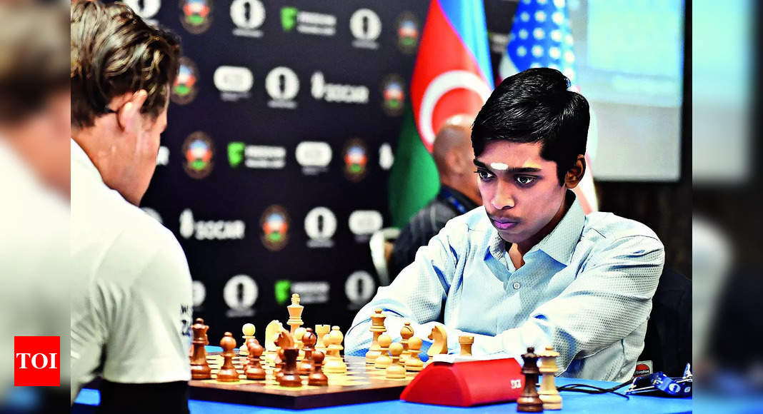 Praggnanandhaa's journey will now inspire chess players his age: Dibyendu  Barua - Times of India