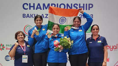ISSF World Championships: Women's team clinches 50M Pistol gold; India finish second with 14 medals