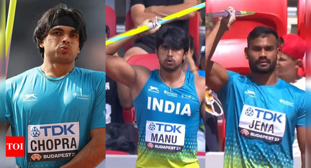 ‘A historic day’: Three Indian javelin throwers storm into World Championships final | More sports News – Times of India