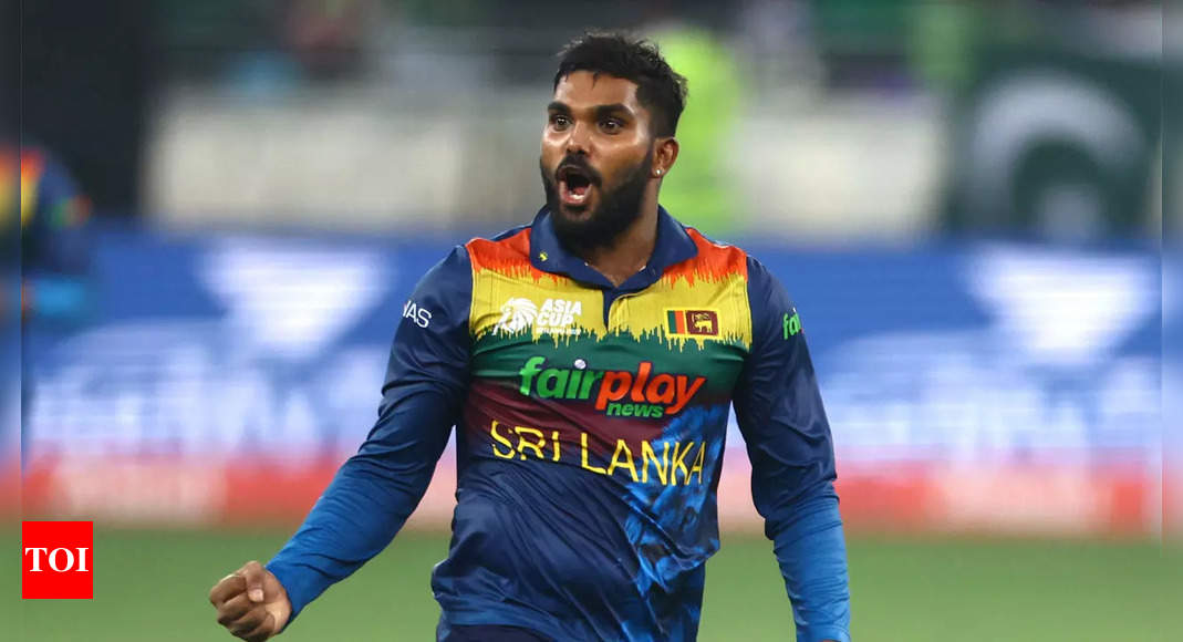 Setbacks for Sri Lanka ahead of Asia Cup as Dushamantha Chameera, Wanindu Hasaranga injured | Cricket News – Times of India