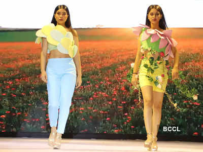 Students displayed their creativity at the annual fashion show 'Poornima Trends 2023'