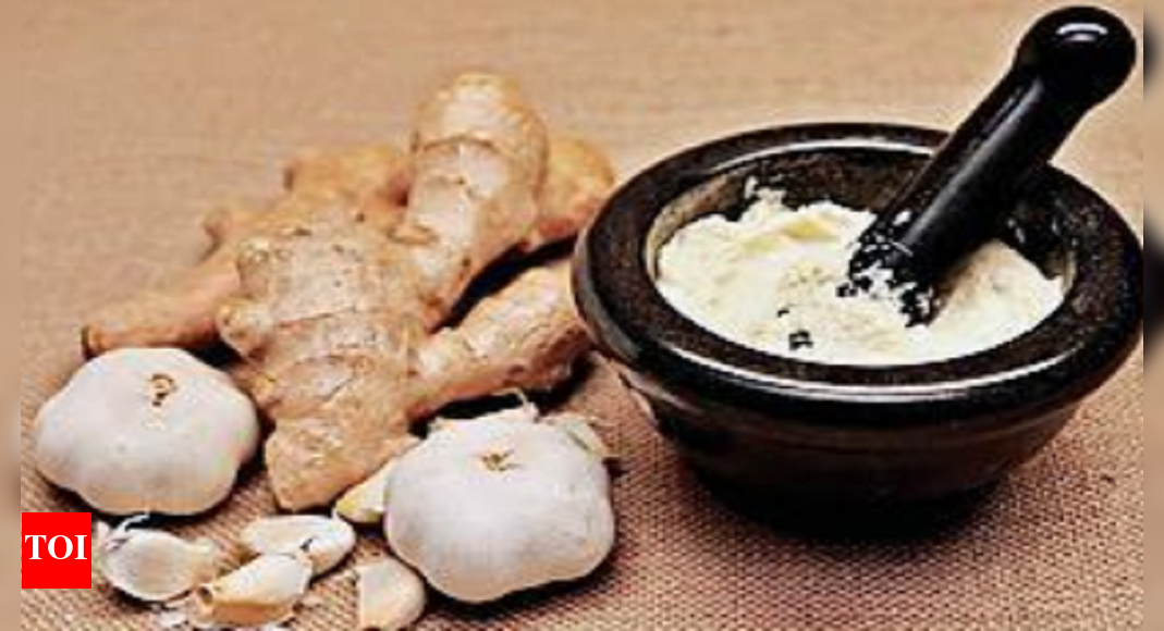 Ginger Garlic 2 held for preparing & selling adulterated ginger garlic