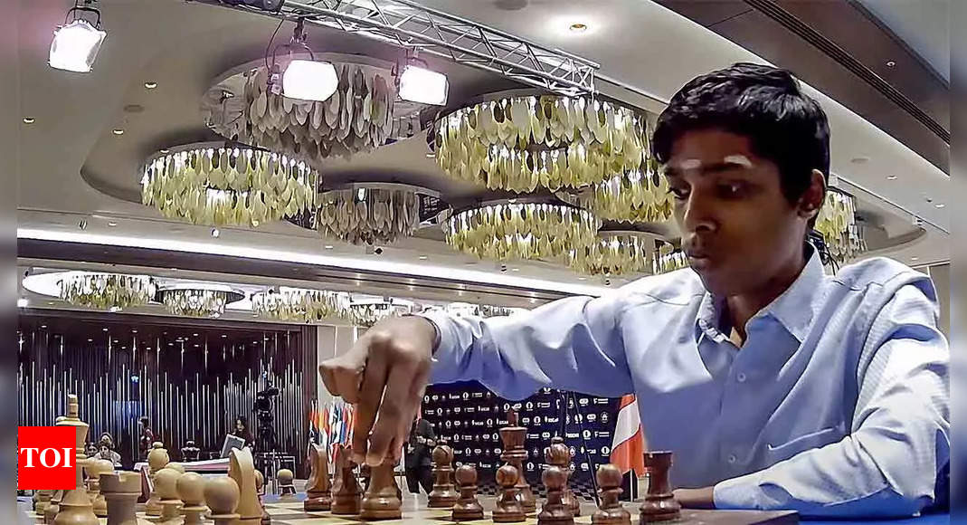 Praggnanandhaa takes a giant leap, achieves career-high 2727.2 rating to become India No. 3, World No. 20 | Chess News – Times of India