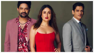 Kareena Kapoor Khan gets her glam on for 'Jaane Jaan' shoot with Jaideep Ahlawat and Vijay Varma - Pics inside
