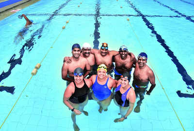 These Bengalureans, all over the age of 35, swam across the English Channel