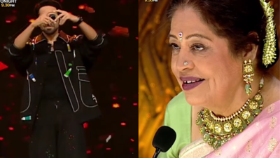 Ayushmann Khurrana remembers his initial days of hosting India's Got Talent, Kirron Kher reminds, "I was the one who used to ask you to sing on the stage, yaad hai ki nahi?"