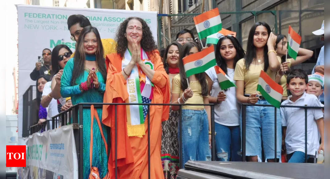 From Hollywood to the Himalayas, 41st India Day Parade celebrated | English Movie News – Times of India