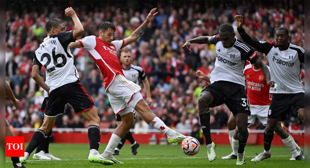 Premier League: Arsenal held to 2-2 draw as 10-man Fulham grab late equaliser | Football News – Times of India