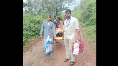 Andhra Pradesh: Pregnant woman delivers baby on road after ambulance can't access village