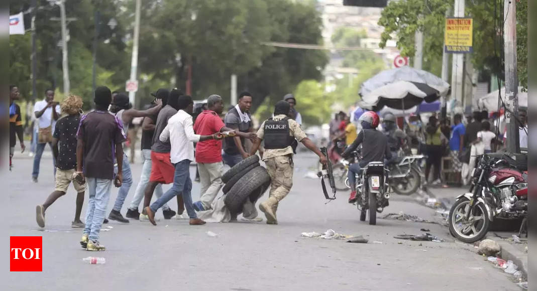 At least 7 killed after Haiti gang opens fire on church-led protest: Rights group – Times of India
