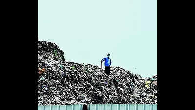Heap of untreated refuse-derived fuel at Sheeshambara irks locals