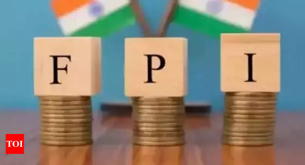 FPIs invest Rs 10,689 crore in August; pace of investment slows – Times of India