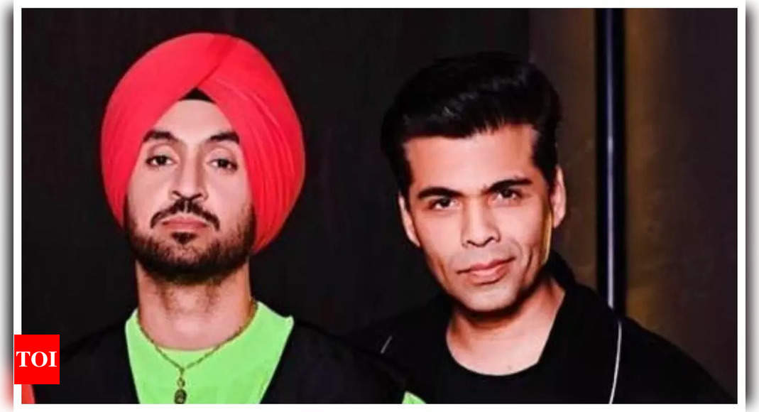 This is how Diljit Dosanjh reacted when Karan Johar asked him for the rights of his song Lover | Hindi Movie News – Times of India