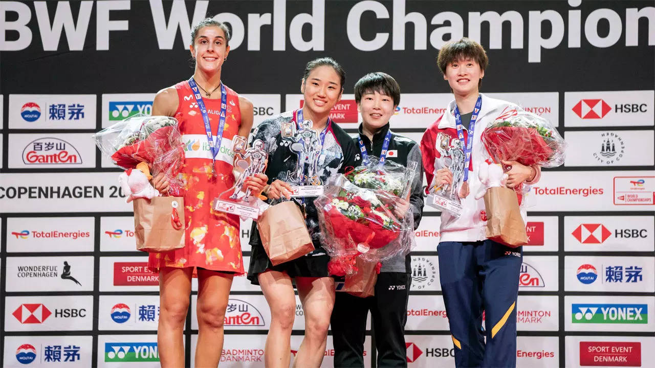 An Se-young crushes Carolina Marin to become South Koreas first world champion Badminton News