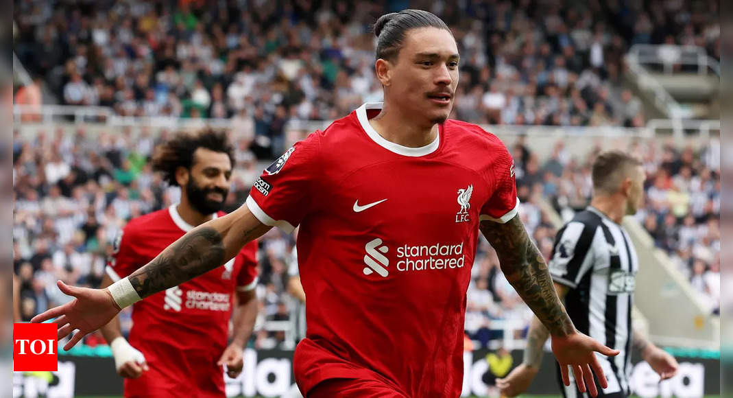 EPL: Darwin Nunez grabs 2-1 win for 10-man Liverpool against Newcastle | Football News – Times of India