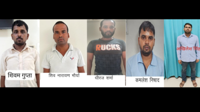 STF arrests five solvers taking junior assistant exam in Lucknow
