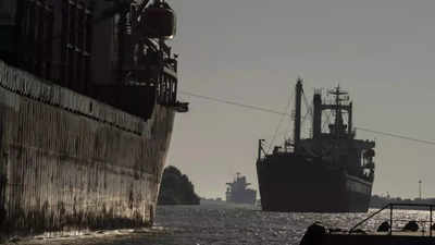 2nd ship exits Odesa via new Black Sea route - Times of India