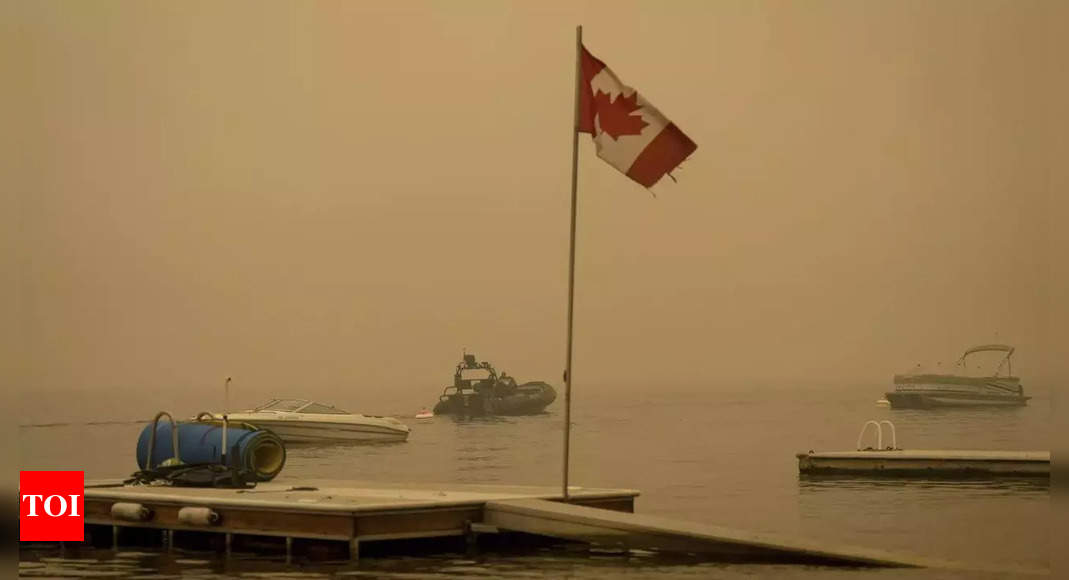 Some wildfire evacuations end in British Columbia, but fire threatens community farther north – Times of India