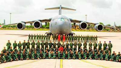 Indian military team leaves for multi-nation drill in Egypt