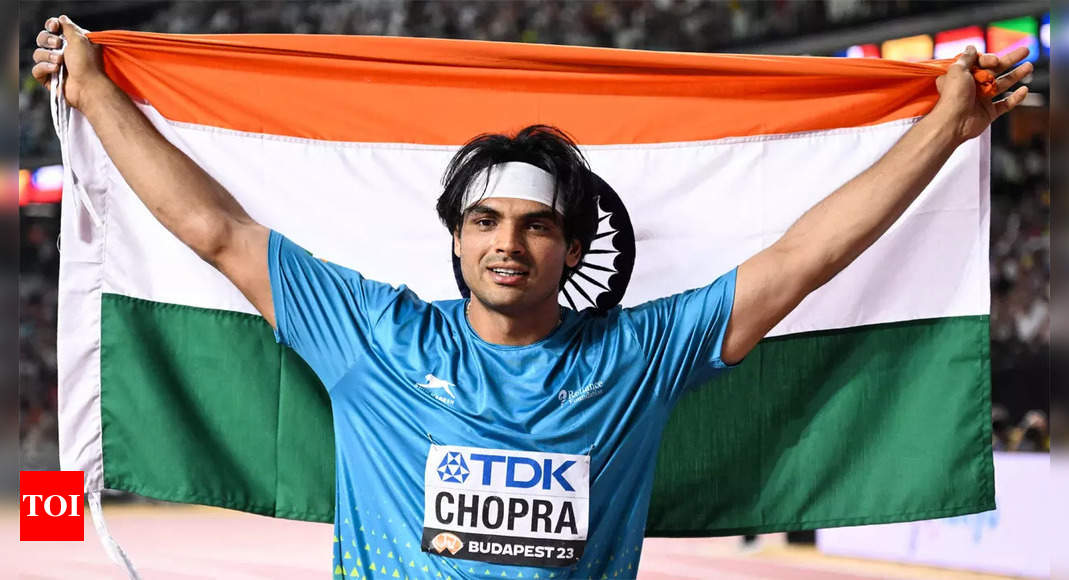 Neeraj Chopra crowned world champion A look at his historic