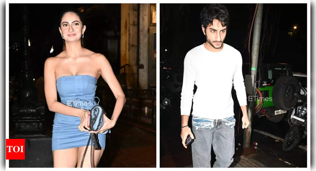 Amidst dating rumours, Palak Tiwari and Ibrahim Ali Khan step out in style as they attend a party together – See photos | Hindi Movie News – Times of India