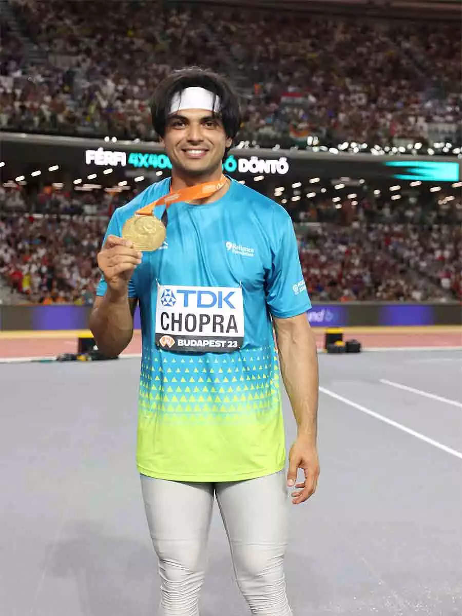 Neeraj Chopra Wins India's First World Championships Gold | Times Of India