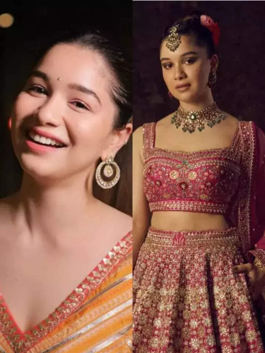 10 Beautiful Lehengas From Sara Tendulkar's Ethnic Closet Which Are ...