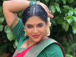 ​Reshma Pasupuleti embodies timeless beauty in exquisite sarees​