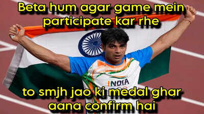 Memes abuzz as Neeraj Chopra makes history with first gold for India in World Championship