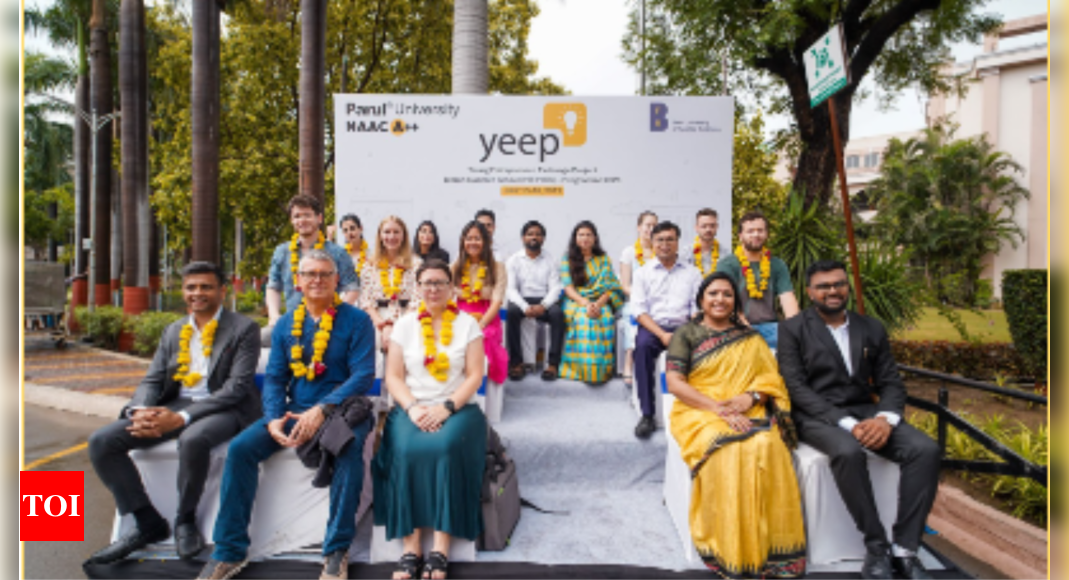 Parul University: YEEP 2023: Parul University and Swiss students collaborate on innovative solutions