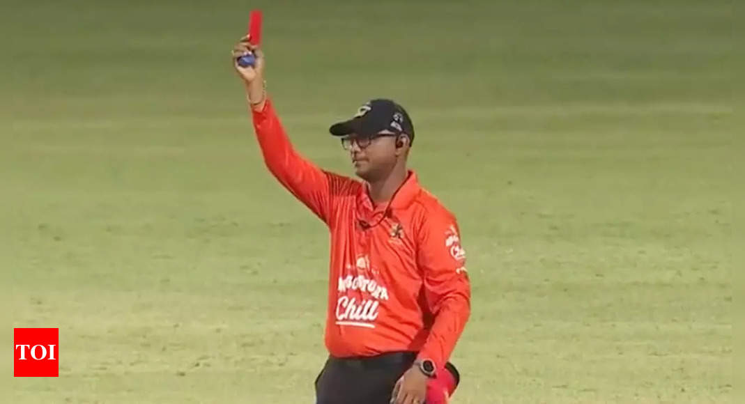 ‘We are like pawns…’: Former West Indies captain slams ‘absolutely ridiculous’ red card in CPL | Cricket News – Times of India