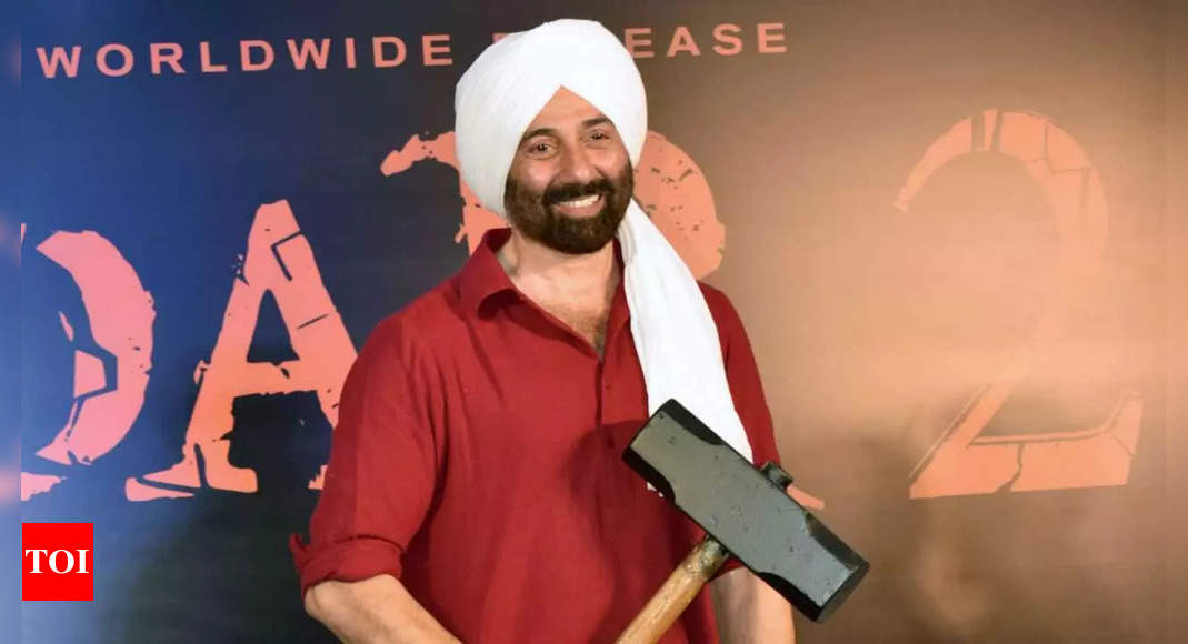 Sunny Deol declares he will not produce and direct films because it leaves him bankrupt | Hindi Movie News – Times of India