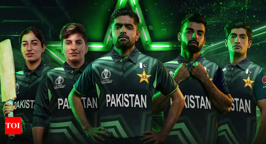 Pakistan cricket team unveils its new jersey ahead of the upcoming ICC T20I  Cricket World Cup, check pics