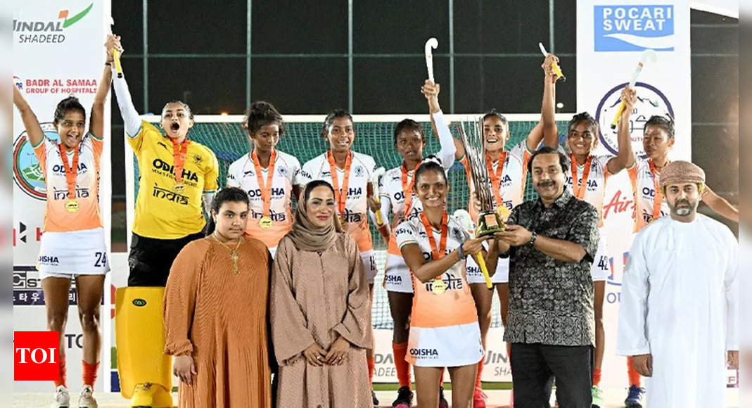 India Win Inaugural Women's Asian Hockey 5s World Cup Qualifier, Beat ...