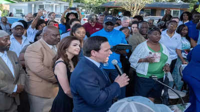 After racist shooting, DeSantis pledges $1 million for security of historically black college