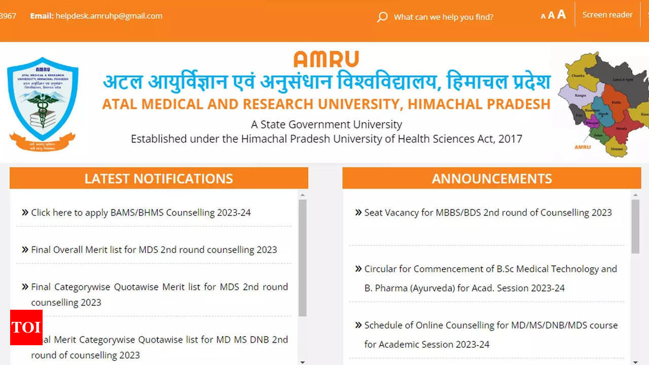 HP NEET PG Round 2 Counselling 2023 Final merit list released