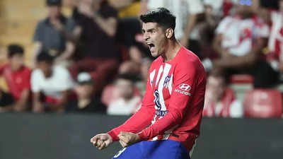 Alvaro Morata scores twice as Atletico Madrid thrash Rayo Vallecano 7-0