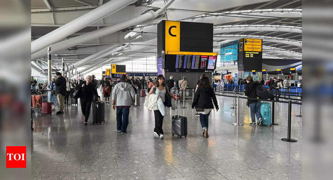 What triggered massive flight cancellations in UK – Times of India