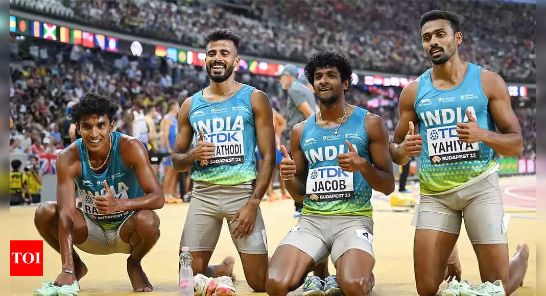 We weren’t there to make up the numbers: India relay quartet | More sports News – Times of India