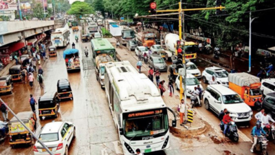 Police want removal of four BRTS stops on Solapur Road
