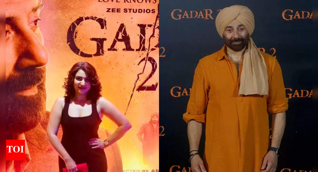 'Gadar 2' actress Bhakti Rathod: Sunny Deol's genuineness makes one ...