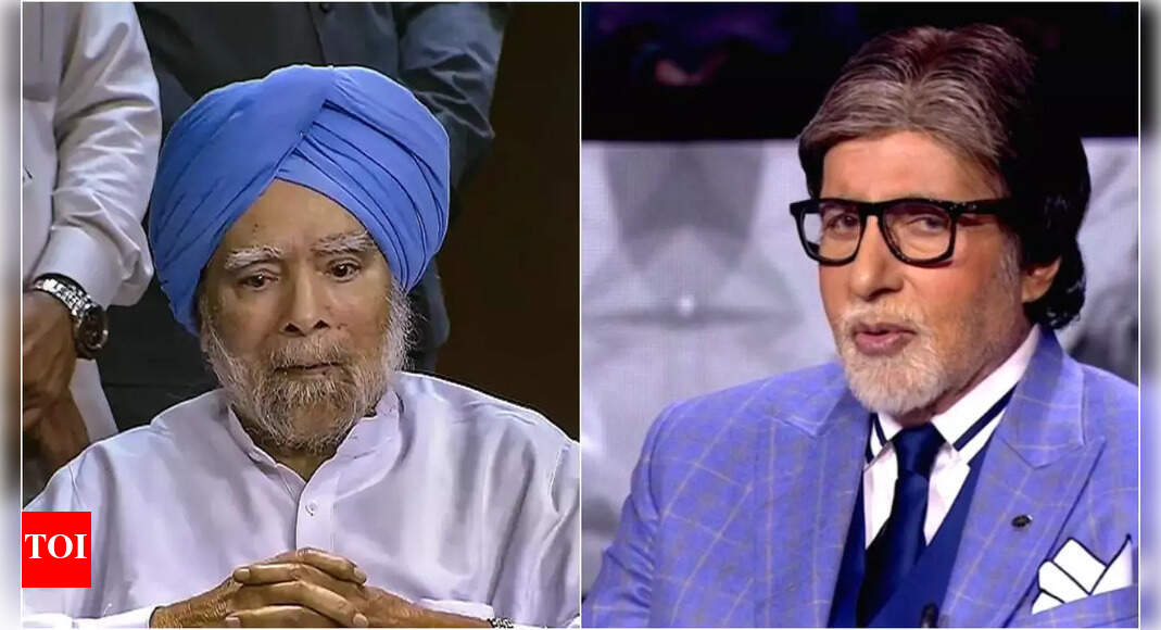 Kaun Banega Crorepati 15: Big B Hails Manmohan Singh For His ...