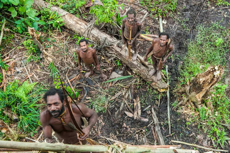 Korowai Tribe, Papua New Guinea