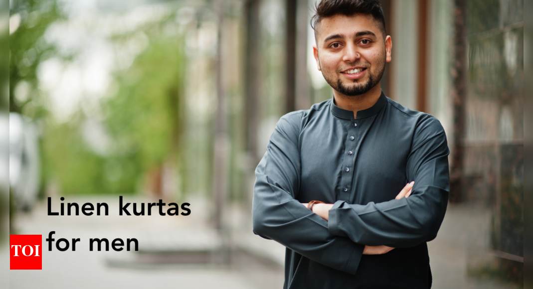 Best linen kurtas for men Times of India (August, 2024)
