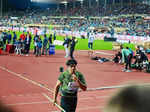 Neeraj Chopra scripts history as he wins gold at 2023 World Athletics Championships, see pictures