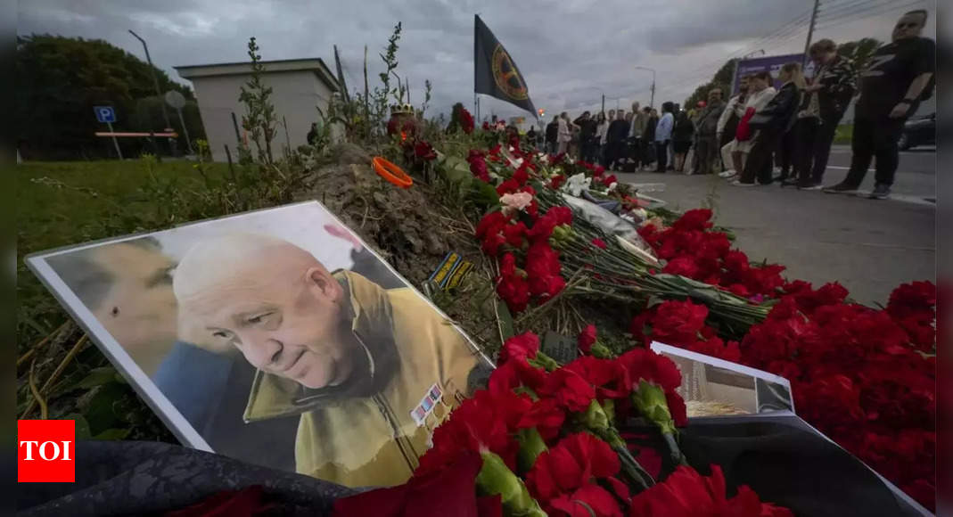 Russia’s Prigozhin buried privately in St Petersburg – Times of India